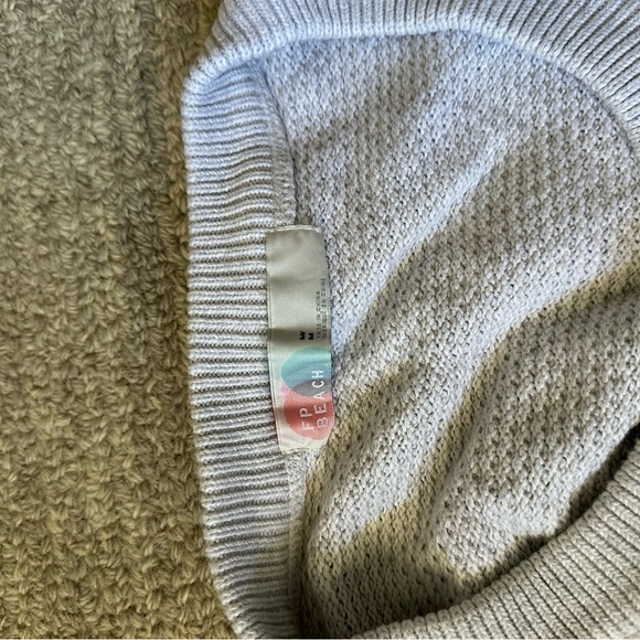 Free People Haylee sweater set in ivory Heather - Picture 3 of 3